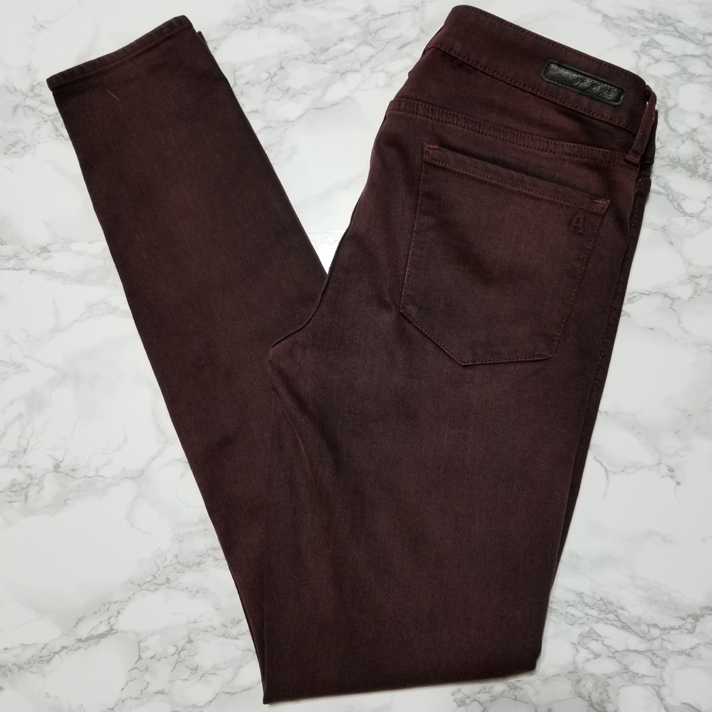 Articles of Society Mya Deep Red Jeans
